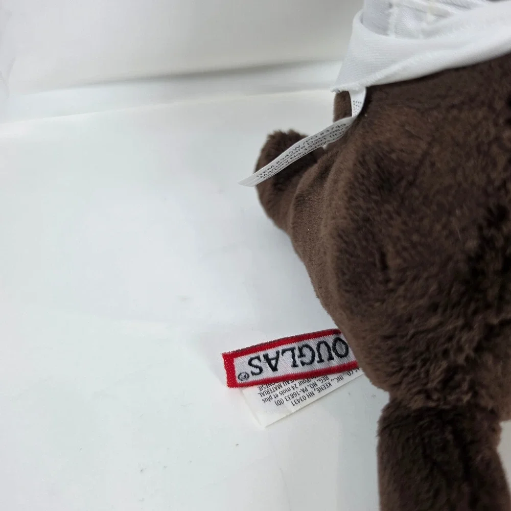 Douglas Chocolate Lab Puppy Plush Brown Stuffed Dog Bandana 6.5 inch